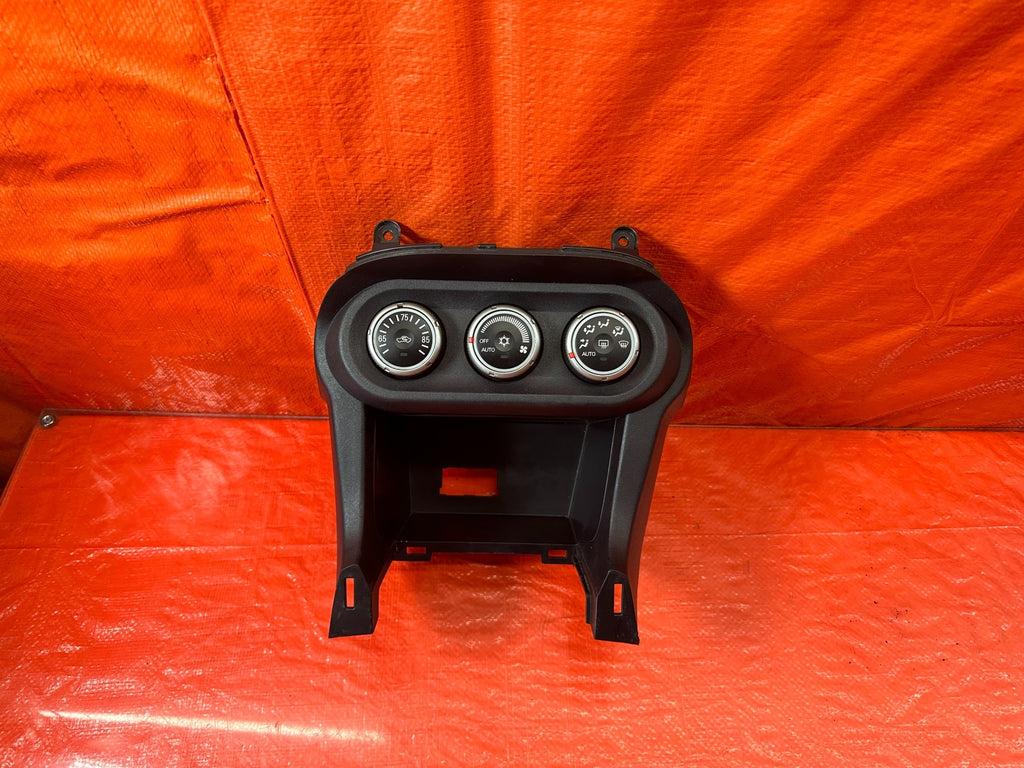 08 12 LANCER EVOLUTION X EVO 10 AC HEATER CLIMATE CONTROL SWITCH W/ TRIM OEM 2147