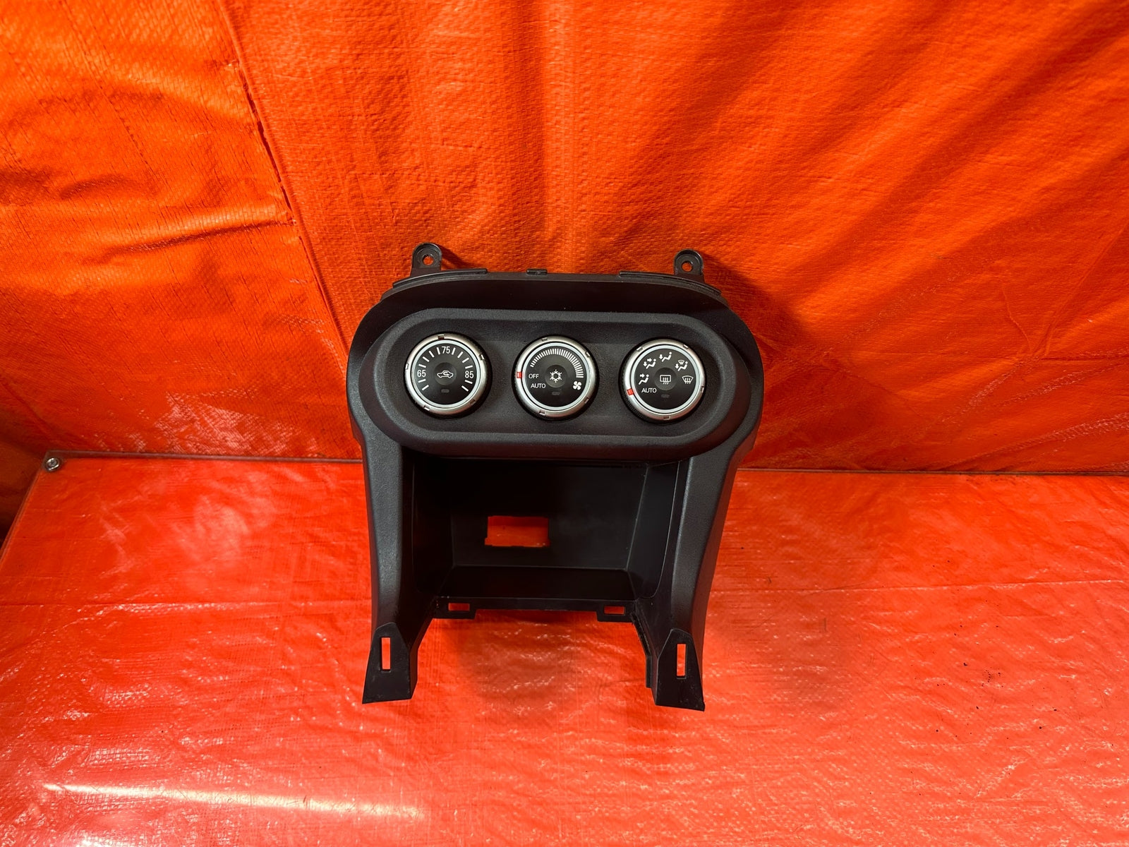 08 12 LANCER EVOLUTION X EVO 10 AC HEATER CLIMATE CONTROL SWITCH W/ TRIM OEM 2147