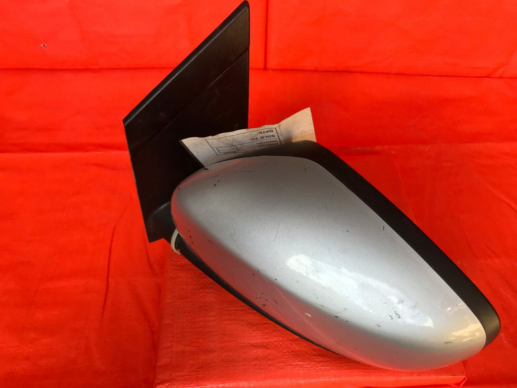OEM 2012 12 DODGE CARAVAN DRIVER LEFT SIDE VIEW MIRROR   HEATED   SILVER  5 WIRE4