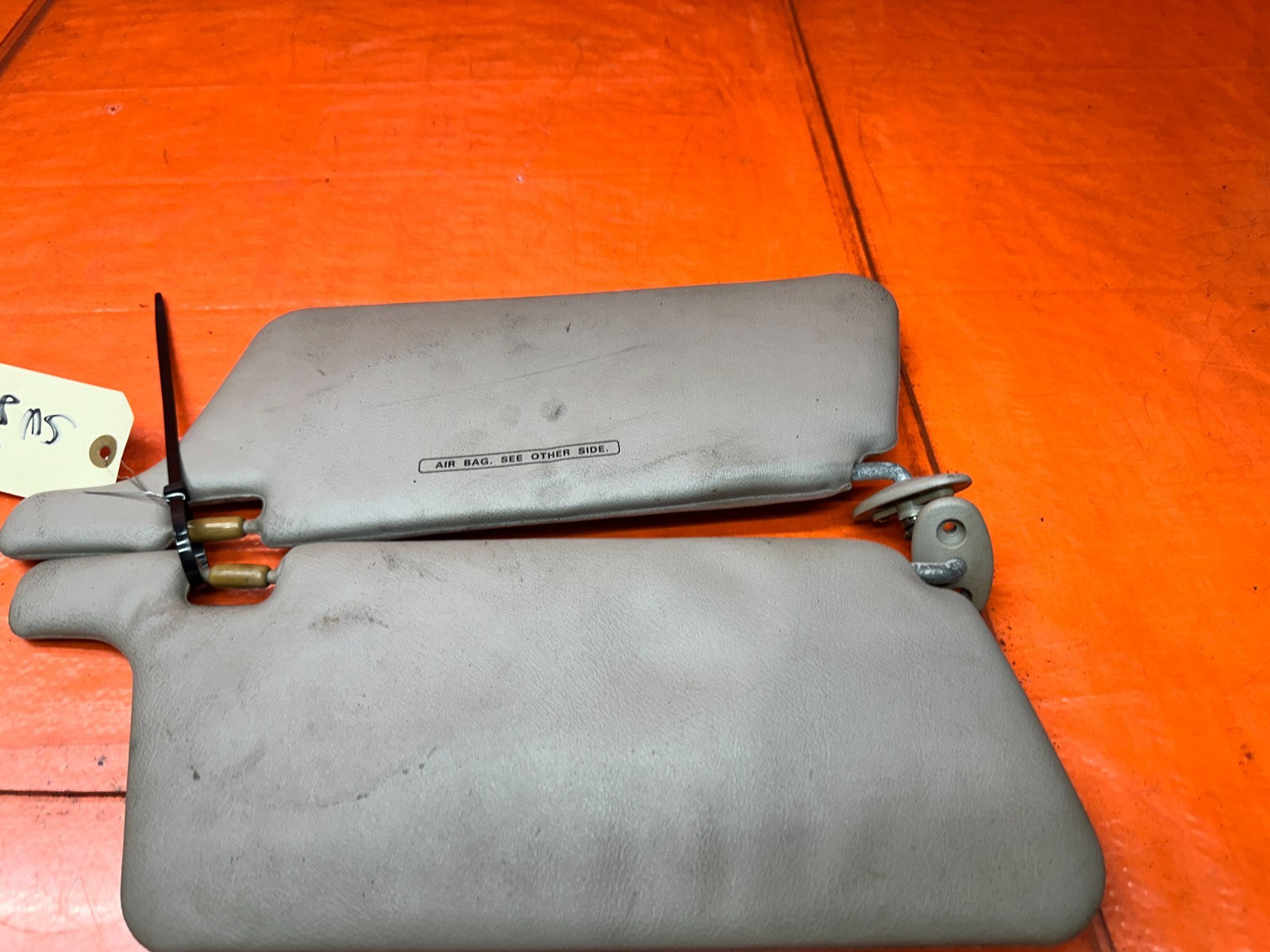 94-01 ACURA INTEGRA INTERIOR SUN VISORS PAIR LEFT DRIVER RIGHT PASS OEM #3408