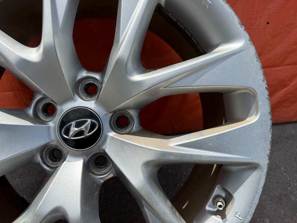 13 16 HYUNDAI GENESIS COUPE  FRONT WHEEL RIM 18x7.5 +32   OEM FACTORY #326 23