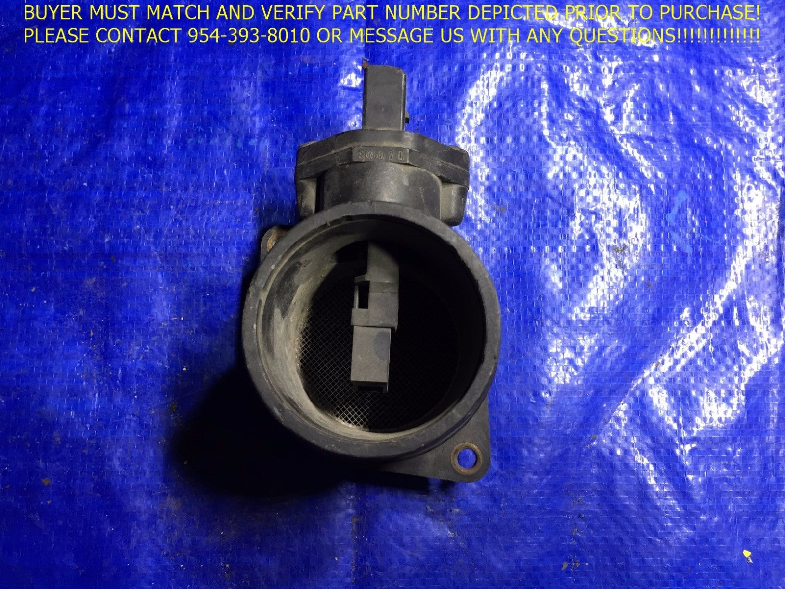 OEM 00 03 VOLKSWAGEN BEETLE MASS AIR FLOW INTAKE METER MAF SENSOR 0 280 218 0601
