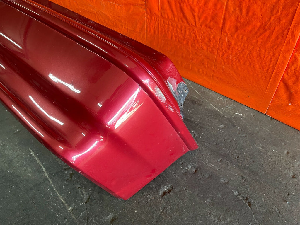 90 91 HONDA CRX   REAR   BUMPER COVER   PAINTED RED   GENUINE FACTORY OEM #611
