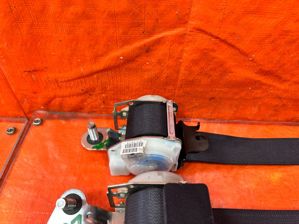 07 11 HONDA CIVIC SI SEDAN REAR SEAT SAFETY BELT SET   LEFT RIGHT BELTS OEM #3071