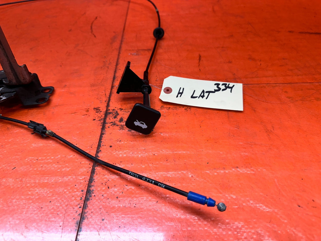 13 15 HONDA CIVIC SI 4D 2.4L FRONT HOOD LATCH LOCK W/ RELEASE CABLE OEM #3344