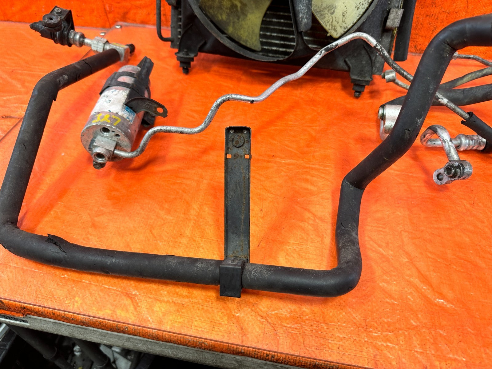 92 95 HONDA CIVIC   AIR CONDITIONING AC LINE SET   LINES HOSES PIPES   OEM 3278