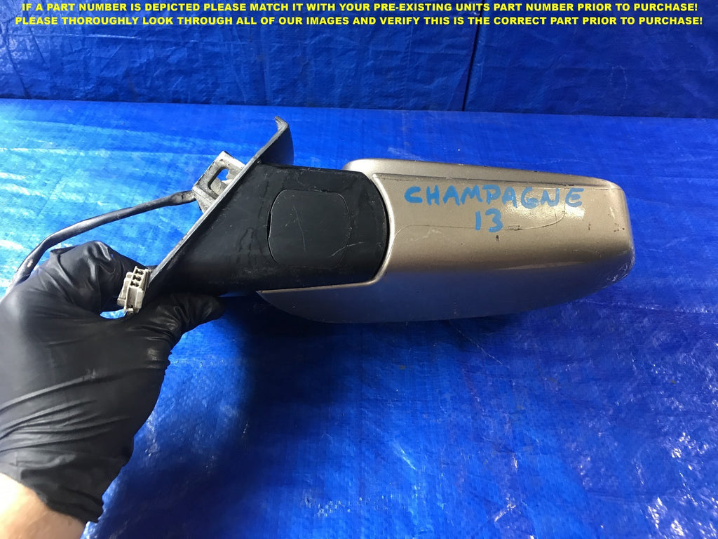 OEM 1999 2000 2001 2002 2003 2004 HONDA ODYSSEY PASSENGER RIGHT MIRROR BIN137