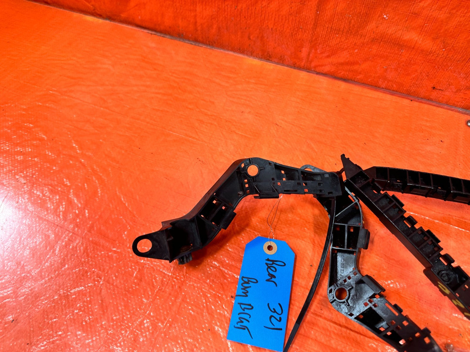 09 14 ACURA TSX   ALL 4 REAR BUMPER MOUNTING BRACKETS   OEM FACTORY #3219