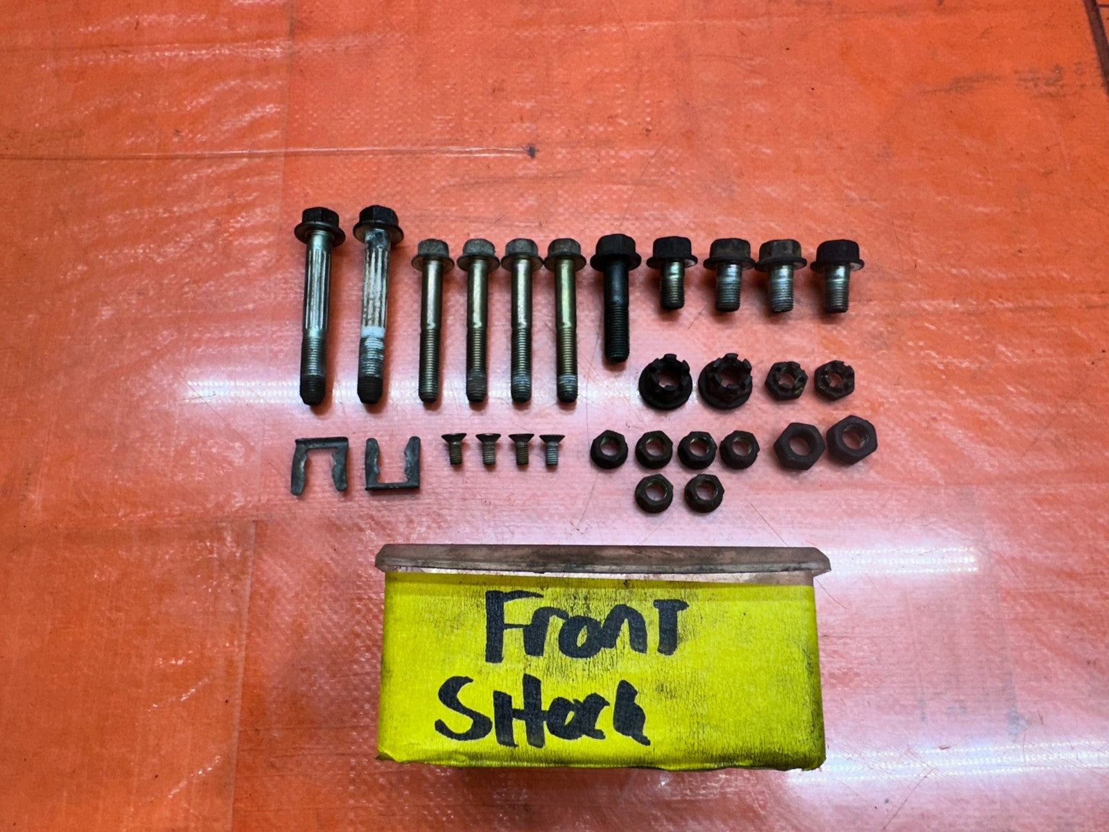 97 01 HONDA PRELUDE 2.2L FRONT UPPER LOWER CONTROL ARM BOLTS HARDWARE OEM #3350