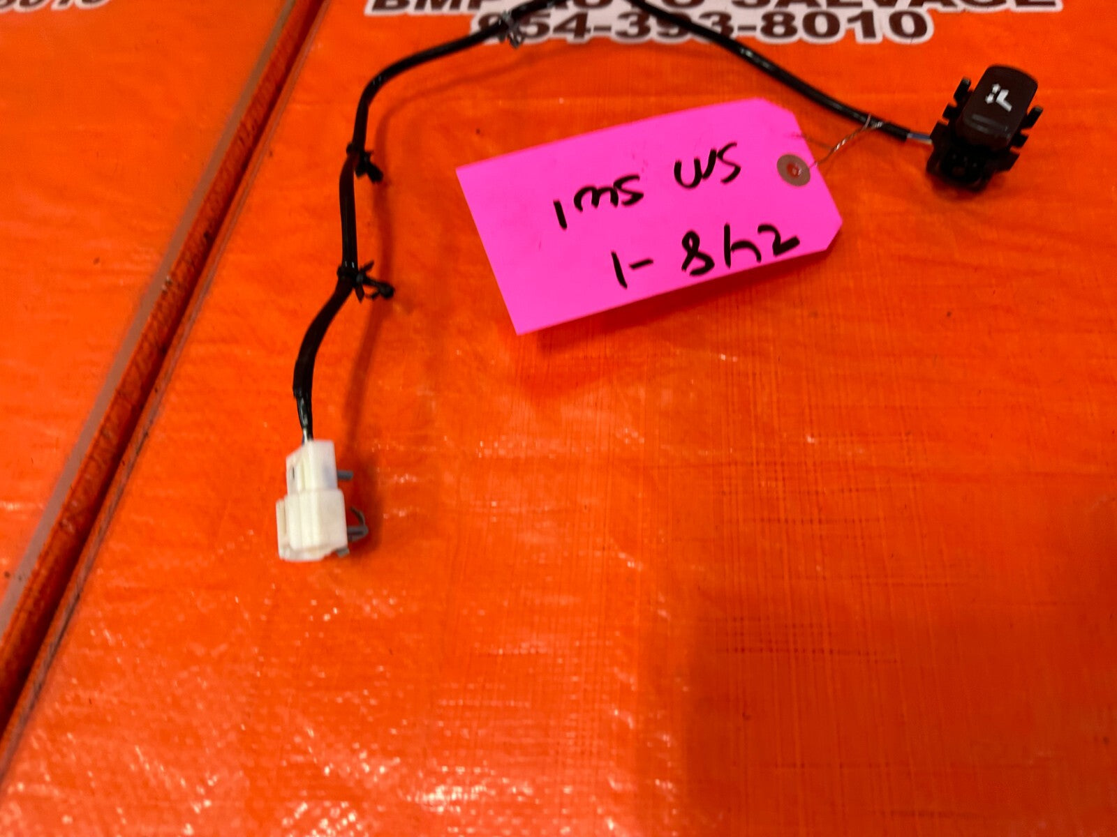 08 09 INFINITI G37 2D COUPE SPORT S   PASSENGER RIGHT SEAT SWITCH   OEM #2487