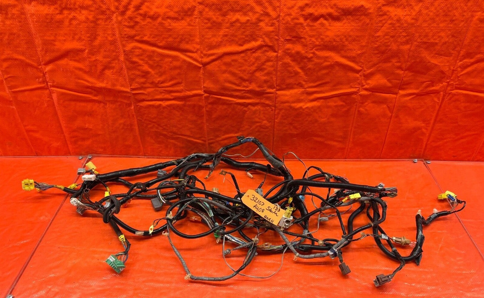 02 04 ACURA RSX   TYPE S   INTERIOR FLOOR WIRING HARNESS WIRE LOOM   OEM OE #1330