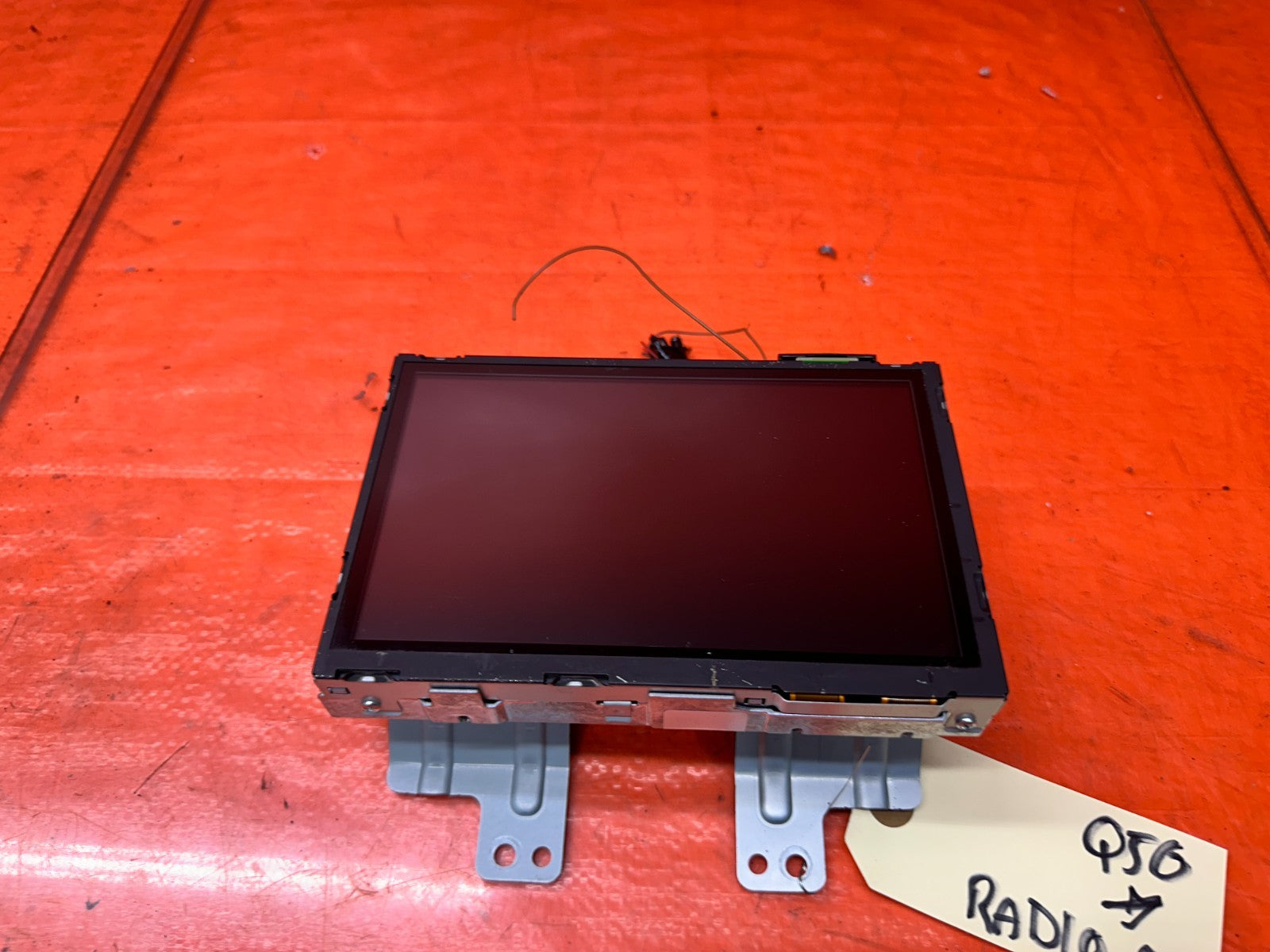 14-19 INFINITI Q50 4D LOWER RADIO INFO DISPLAY SCREEN UNIT 28387 4HB7E OEM #Q508