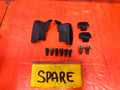 90 91 HONDA CIVIC HATCHBACK   FRONT SEAT BOLTS WITH PLASTIC COVERS   OEM #3250
