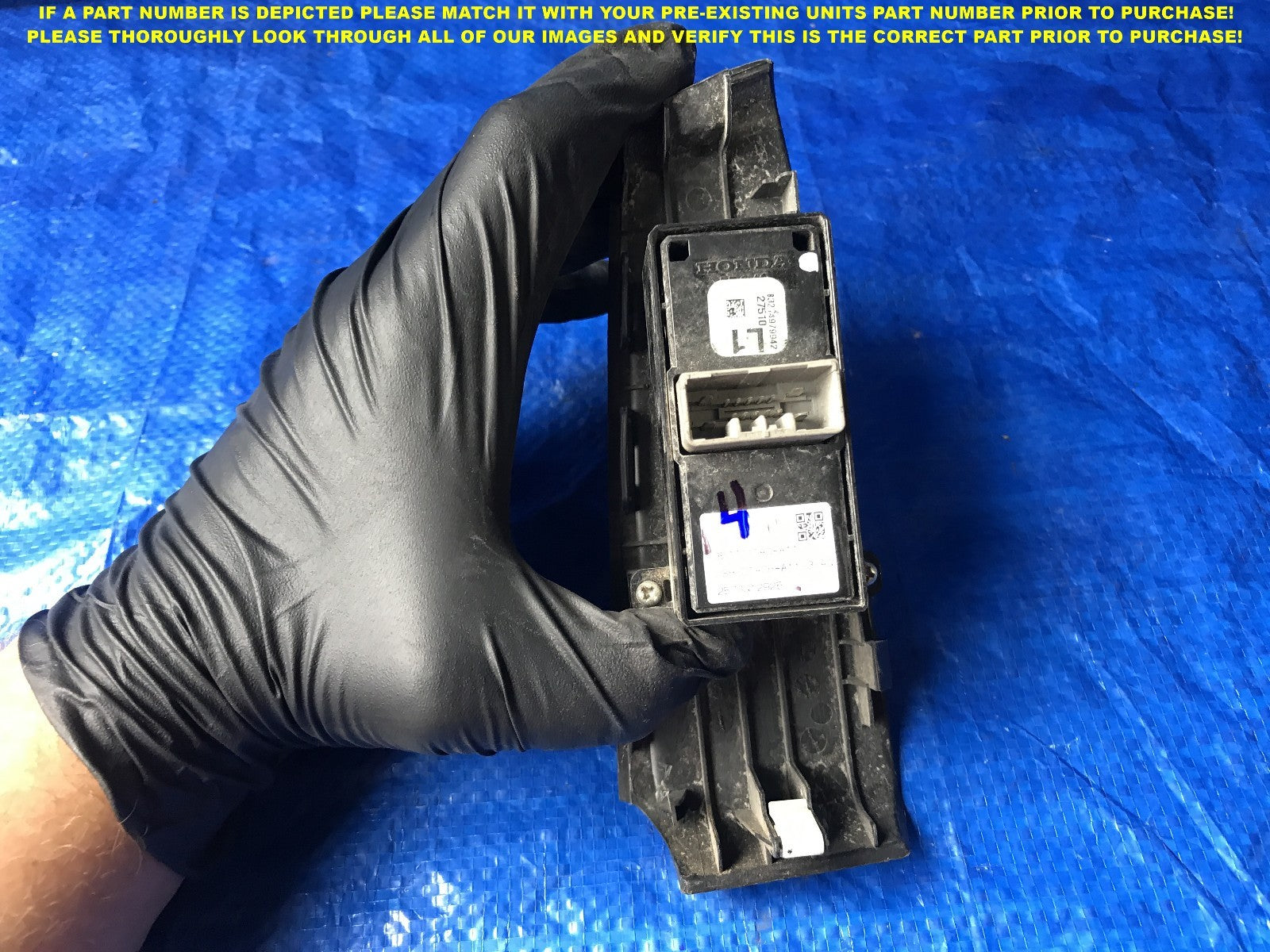 OEM 2008 2009 2010 2011 2012 HONDA ACCORD SEDAN DRIVER LEFT REAR WINDOW SWITCH 1