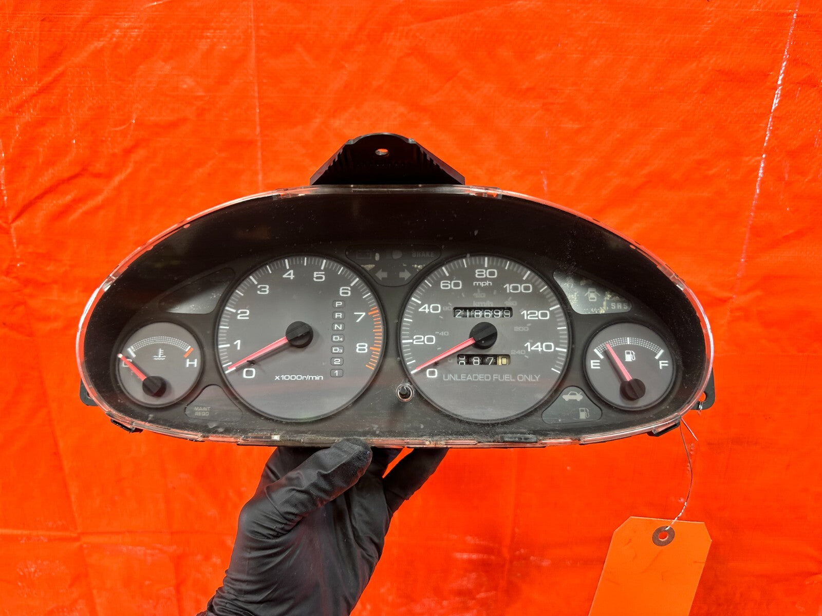OEM 1997 97 ACURA INTEGRA SEDAN AUTOMATIC INSTRUMENT GAUGE CLUSTER0