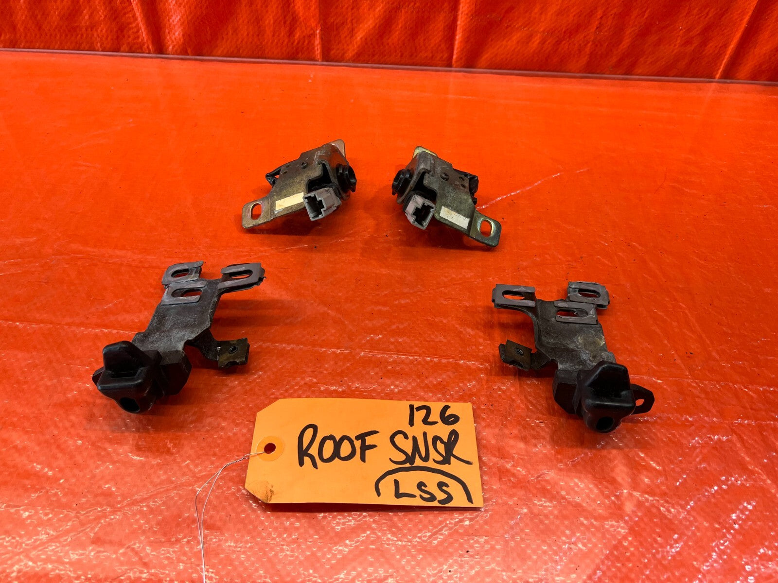 93 95 HONDA DEL SOL   TARGA TOP HARD TOP ROOF SENSOR SET SENSORS ALL 4 OEM #1269