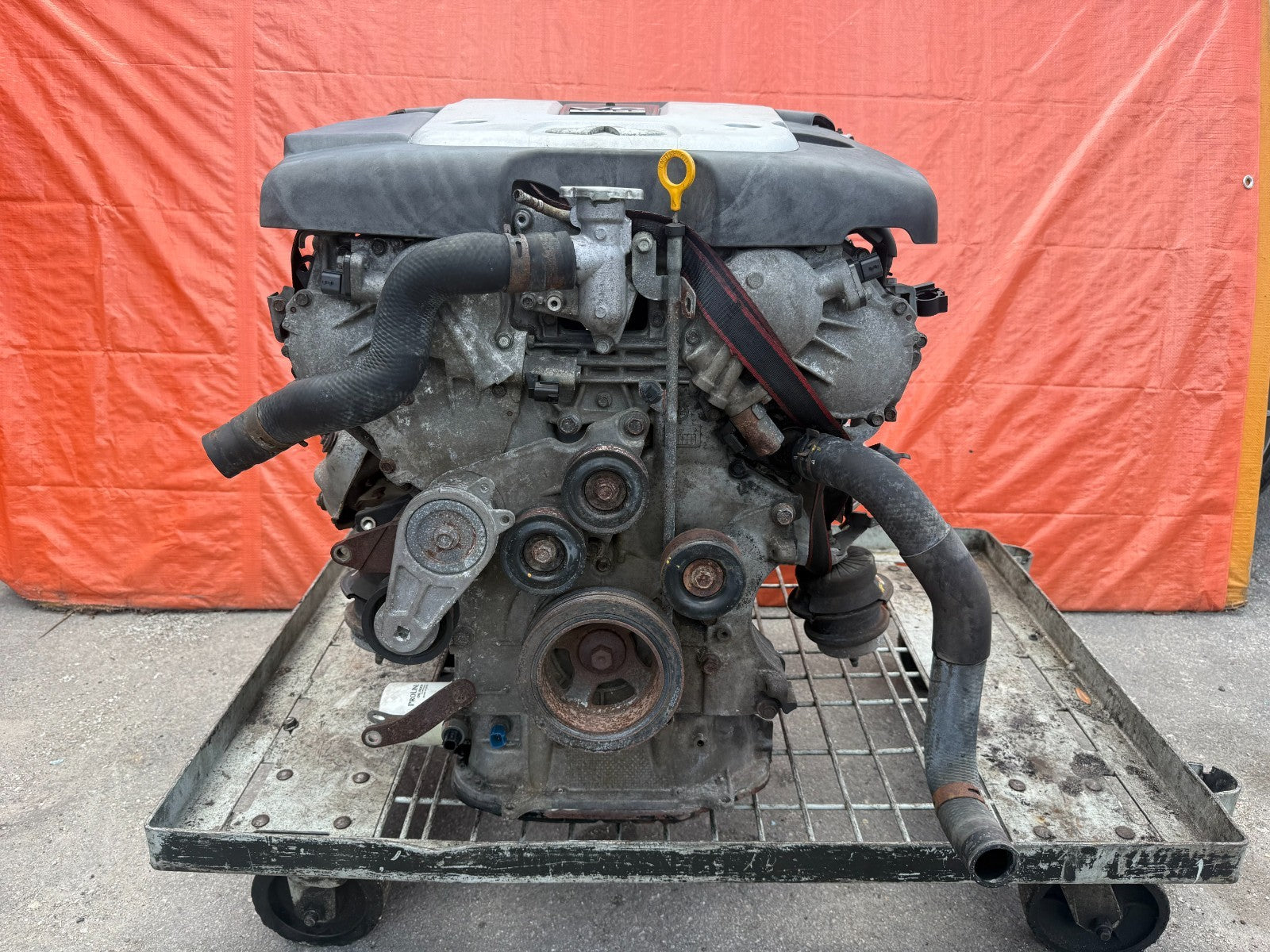 09-13 INFINITI G37 & MORE MODELS - VQ37VHR RWD ENGINE MOTOR LONG BLOCK - 76K MLS4