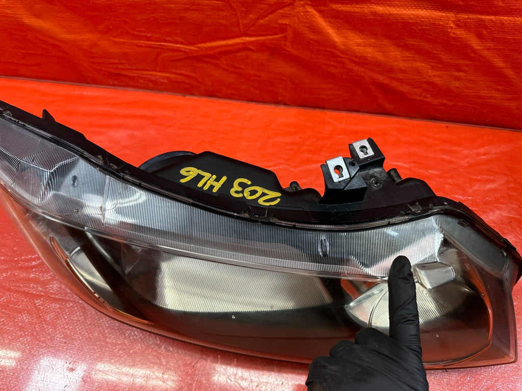 06 08 HONDA CIVIC SEDAN   PASSENGER RIGHT HEADLIGHT HEADLAMP   #20310