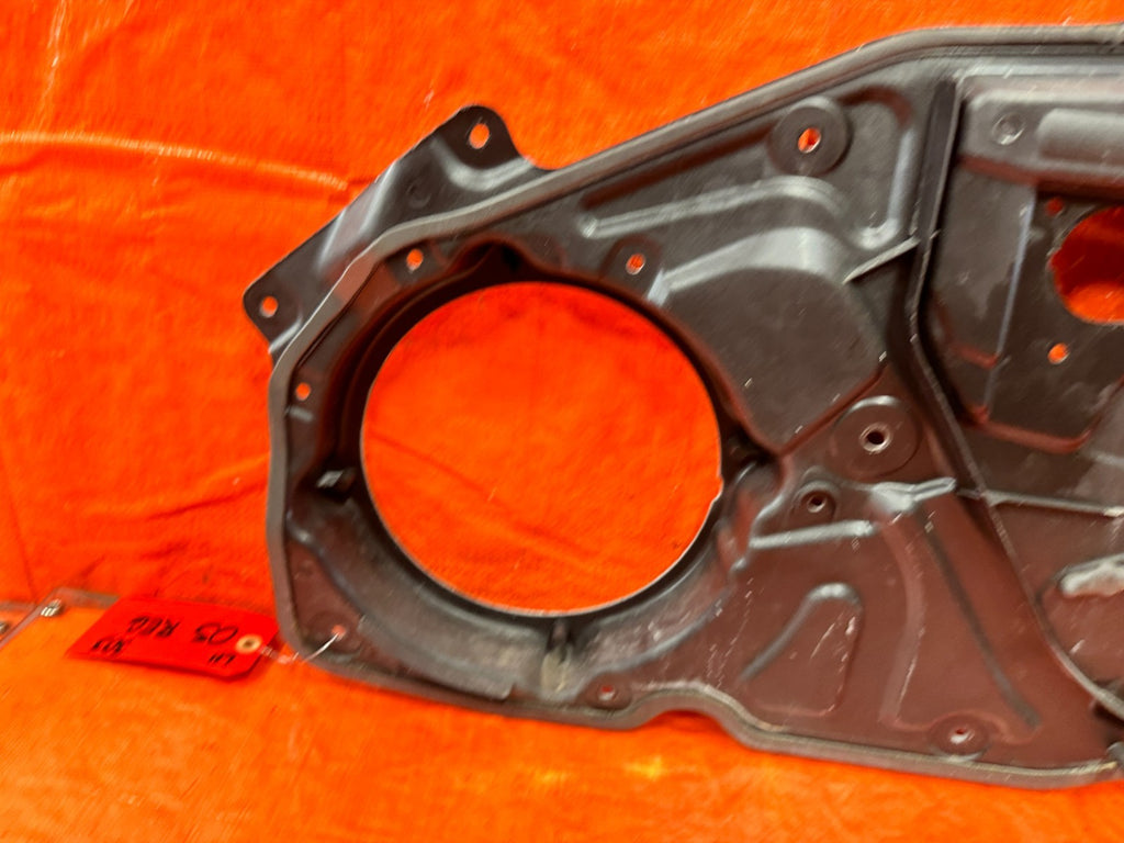 04 11 MAZDA RX8 RX 8   LEFT DOOR INSERT CARRIER HOUSING   OEM FACTORY #30313