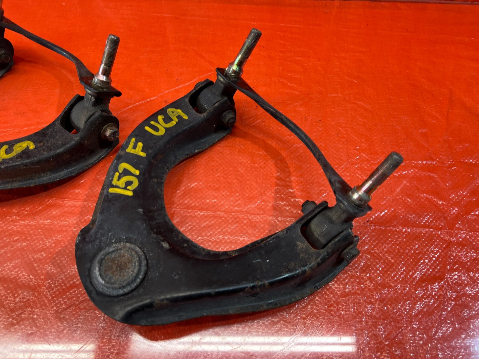 90 91 HONDA CRX   DRIVER LEFT PASSENGER RIGHT FRONT UPPER CONTROL ARMS OEM #1575