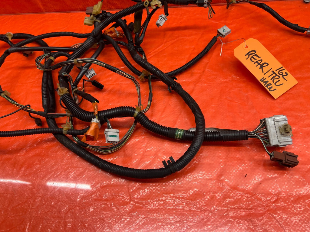 1998 98 HONDA CIVIC EX LX SEDAN   REAR TAIL LIGHT LAMP WIRING HARNESS WIRE LOOM7