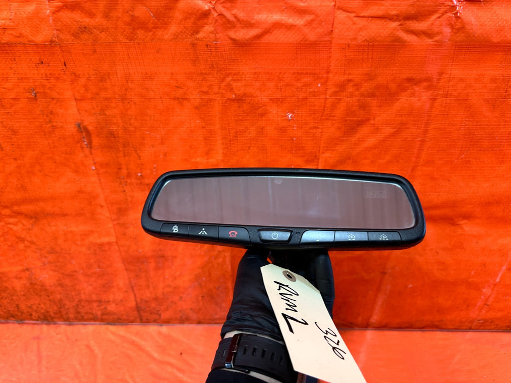 10 16 HYUNDAI GENESIS COUPE   REAR VIEW MIRROR W/ HOMELINK    OEM FACTORY #3263