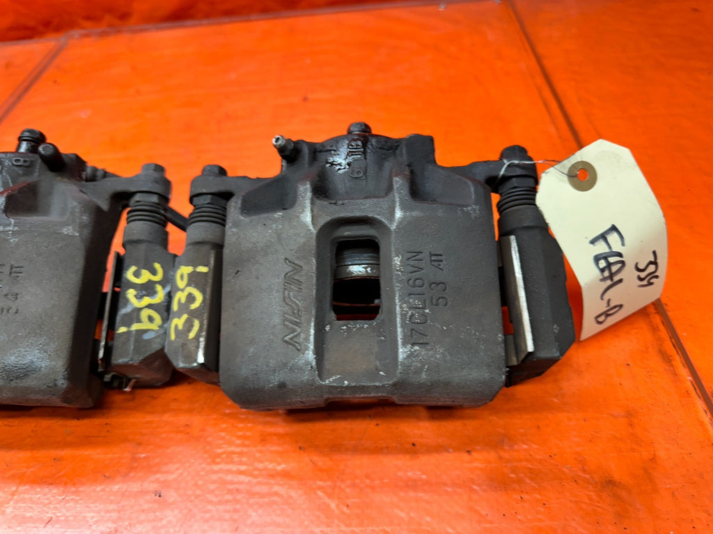 04-05 ACURA TSX 2.4L FRONT BRAKE CALIPERS PAIR LEFT DRIVER RIGHT PASS OEM #3397