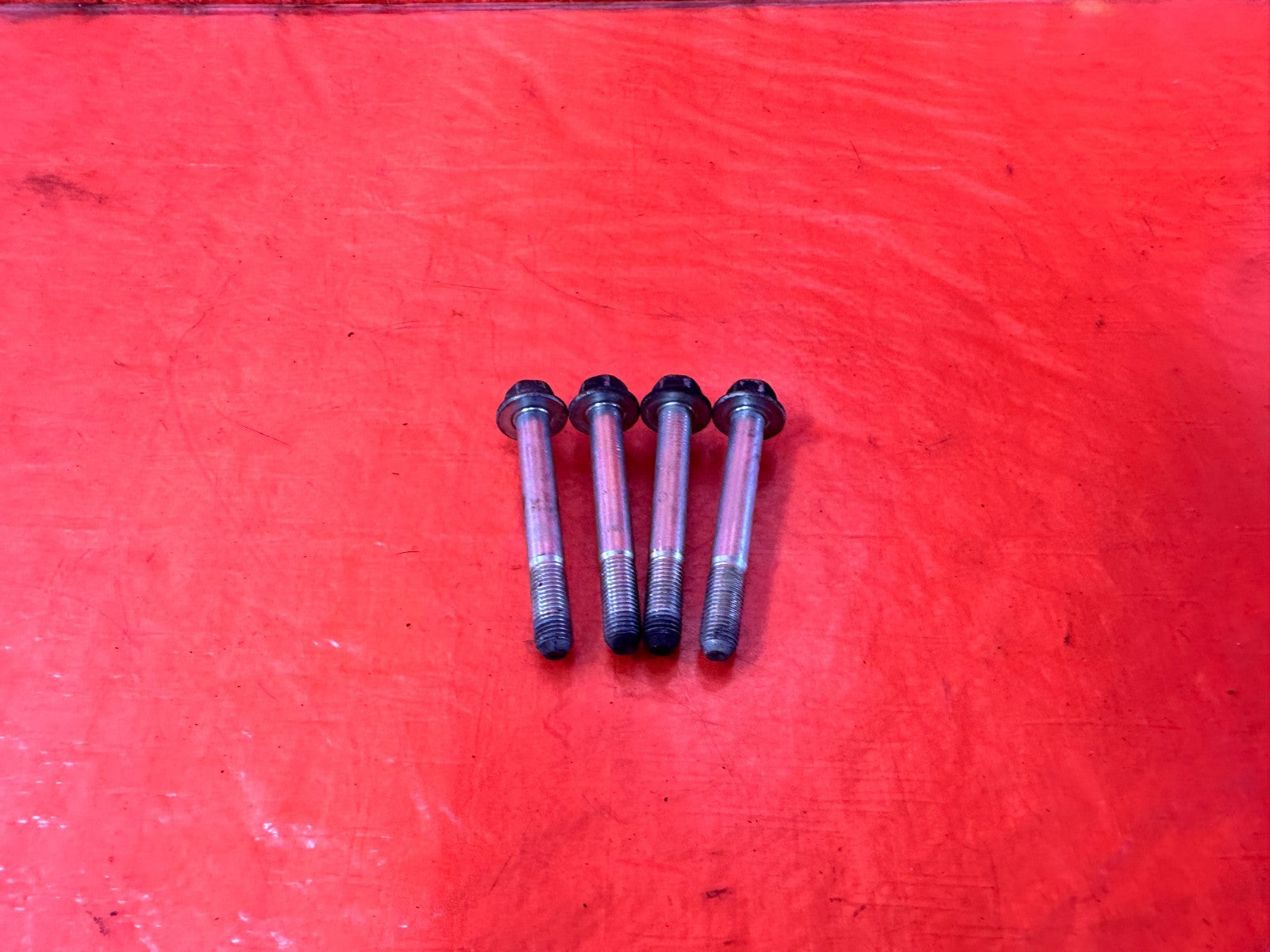 04 08 ACURA TSX   LEFT AND RIGHT FRONT UPPER CONTROL ARM BOLTS HARDWARE OEM #3042