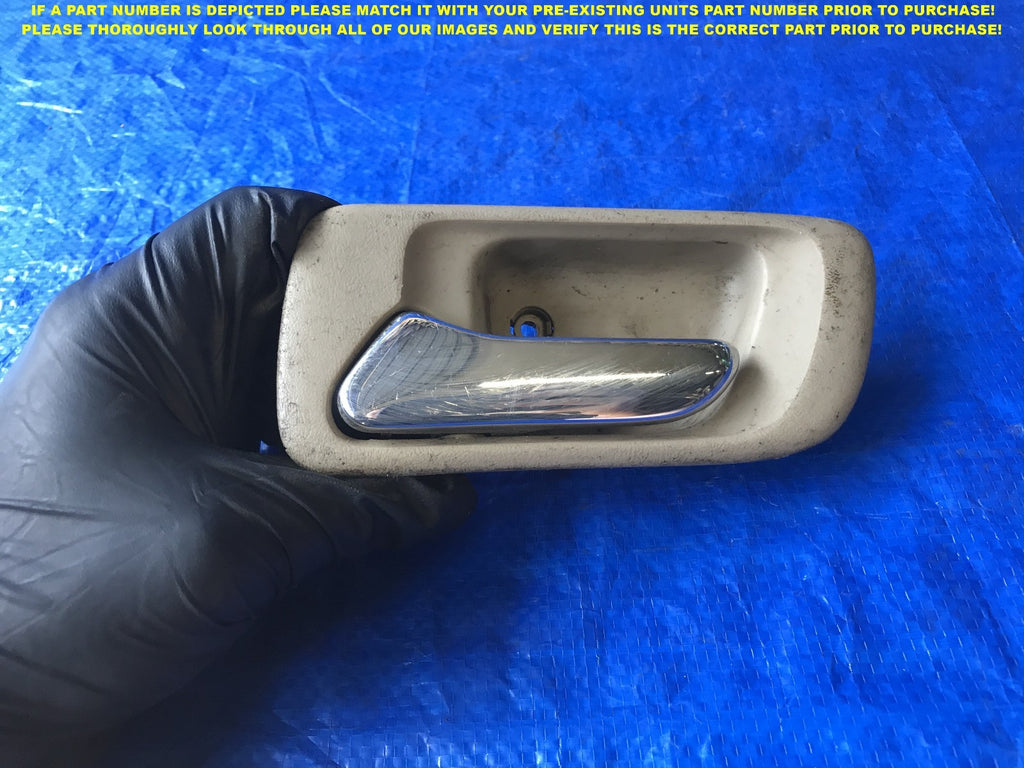 OEM 1998 1999 2000 HONDA ACCORD SEDAN DRIVER LEFT REAR INTERIOR DOOR HANDLE 0