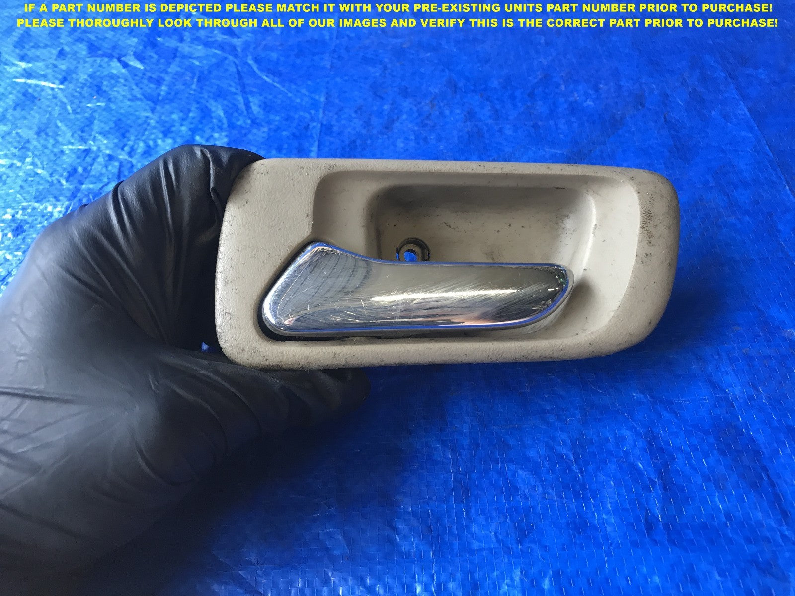 OEM 1998 1999 2000 HONDA ACCORD SEDAN DRIVER LEFT REAR INTERIOR DOOR HANDLE 0