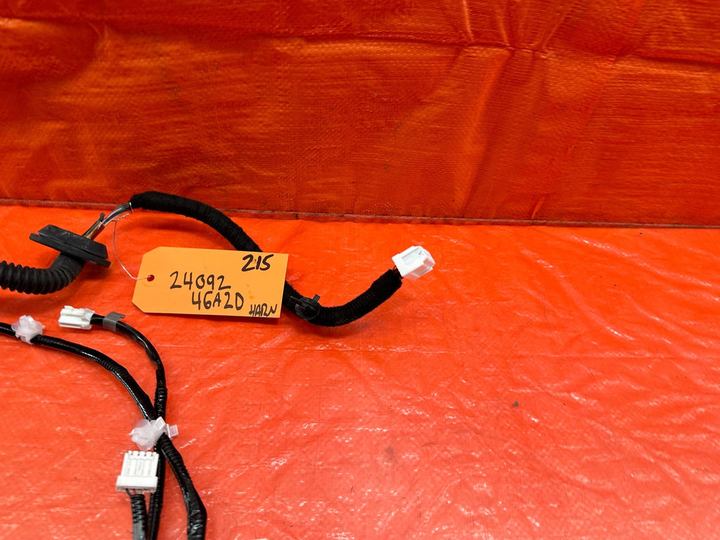 16 19 INFINITI Q50   SUB INSTRUMENT WIRE HARNESS WIRING LOOM   OEM #2154