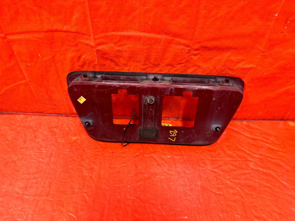 99 00 HONDA CIVIC   SEDAN   REAR TRUNK LID LICENSE PLATE HOLDER TRIM   OEM #2961
