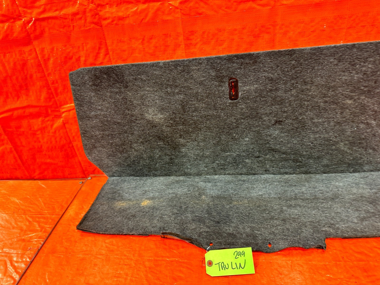 13 16 HYUNDAI GENESIS COUPE REAR TRUNK CARDBOARD INSERT SPARE COVER BOARD OEM 994