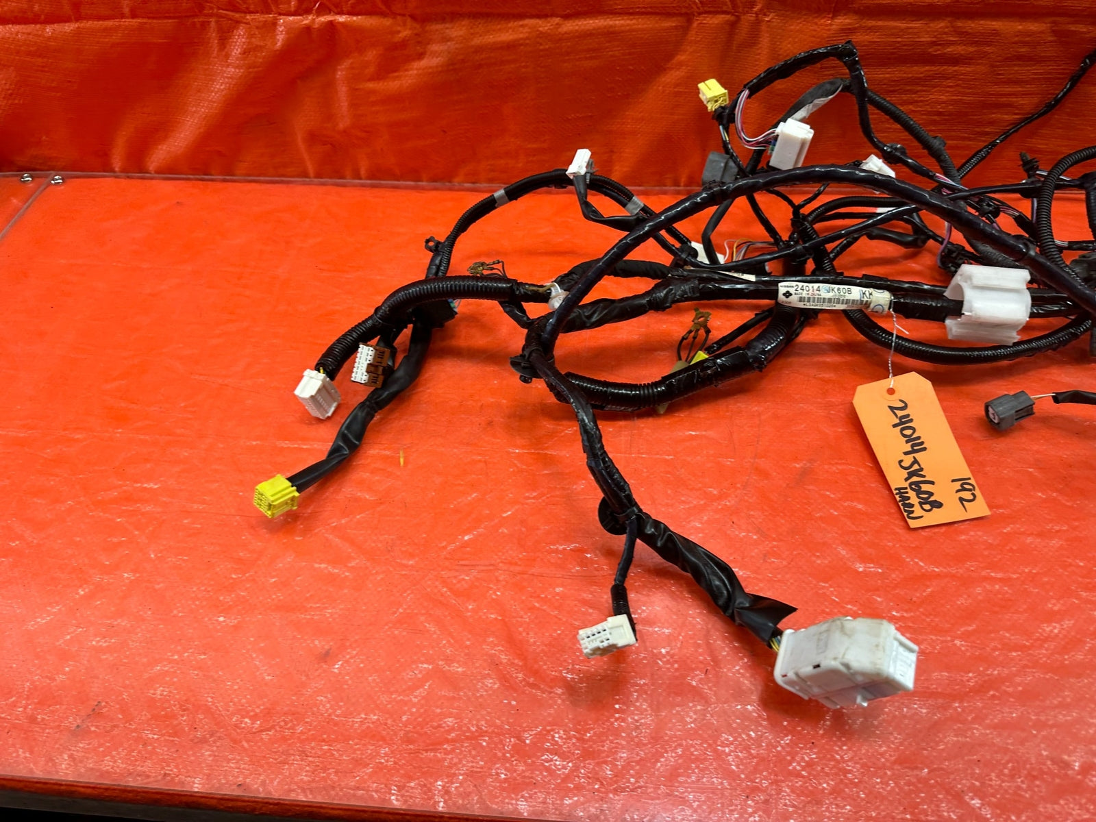 2008 INFINITI G35 X SEDAN   INTERIOR BODY WIRING HARNESS WIRE LOOM   OEM #1929