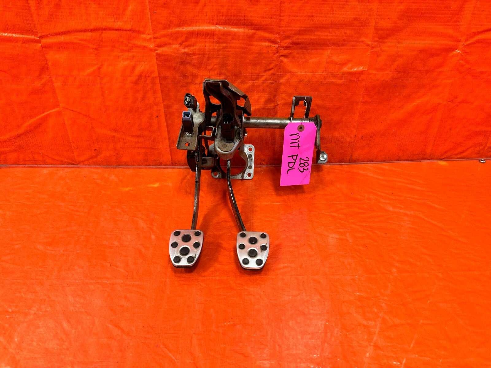 2013 13 SUBARU WRX STI WAGON   EJ257 6 SPEED MANUAL BRAKE & CLUTCH PEDAL #2830