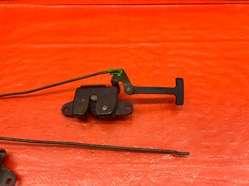 96 00 HONDA CIVIC COUPE   REAR SEAT RELEASE PULL HANDLES   LEFT & RIGHT OEM #17312