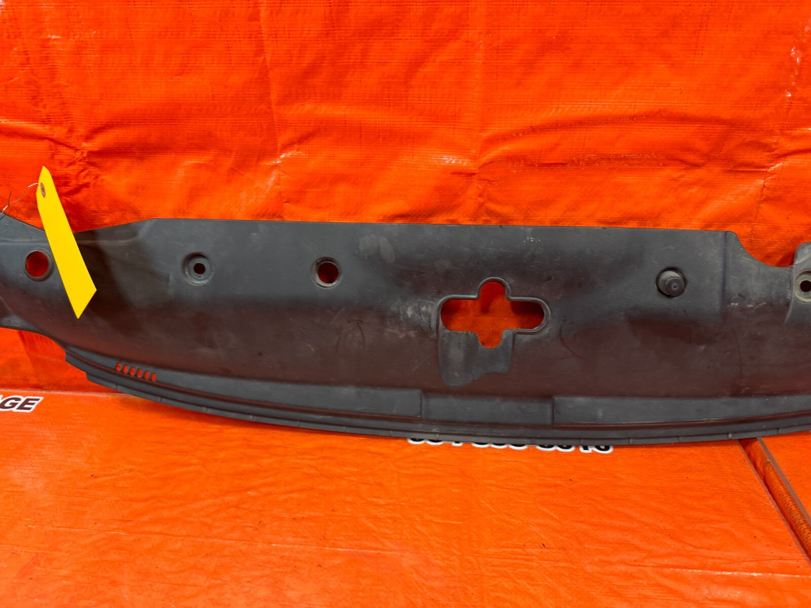 06 11 CIVIC 4D SEDAN   UPPER RADIATOR SUPPORT TRIM PANEL COVER PLASTIC OEM #2605