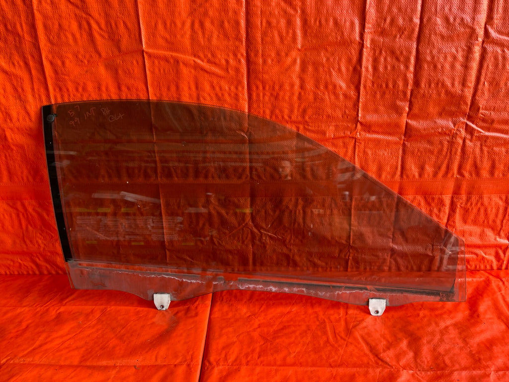 94 01 ACURA INTEGRA 2D   PASSENGER RIGHT FRONT   WINDOE GLASS   OEM FACTORY #570