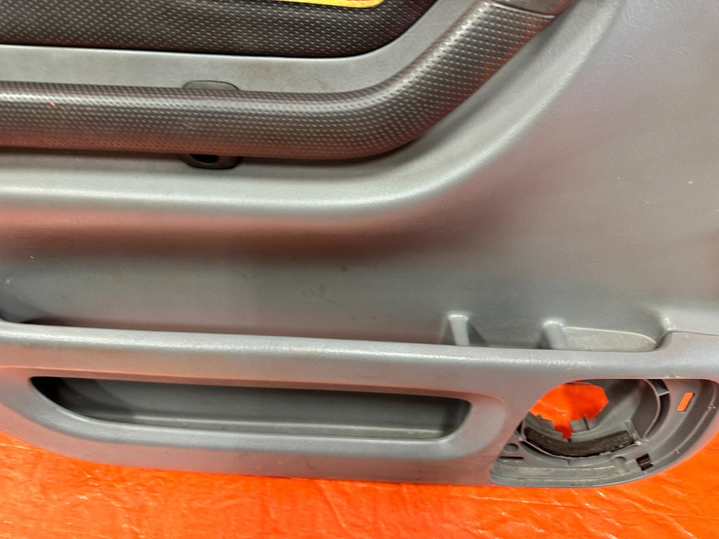 97 98 HONDA CR V CRV DRIVER LEFT FRONT DOOR PANEL CARD INSERT LINING OEM 3019