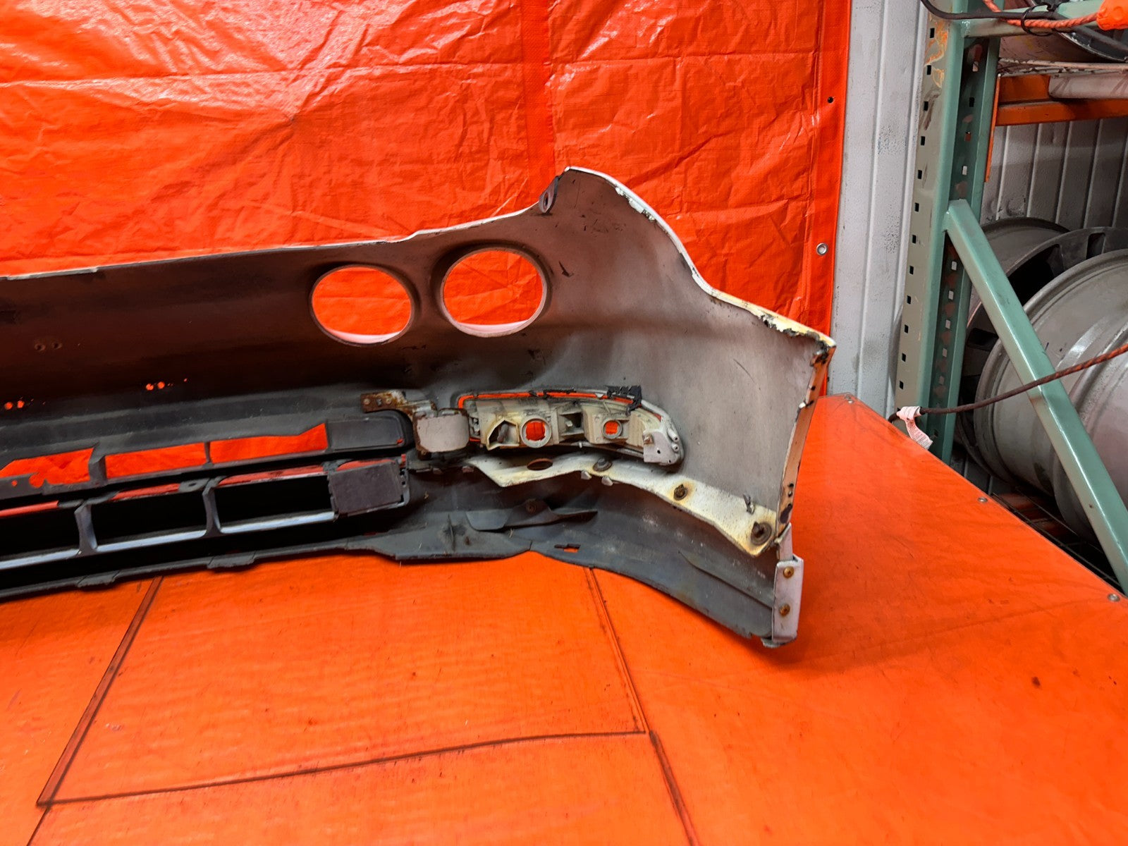 94-01 ACURA INTEGRA FRONT BUMPER COVER ASSEMBLY WITH MUGEN LIP OEM #34017