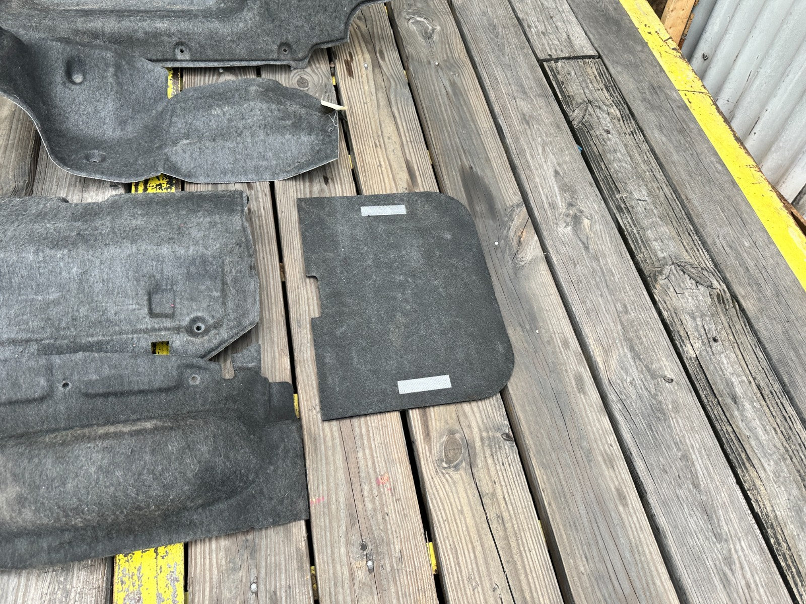 00 03 HONDA S2000 AP1 2.0L REAR TRUNK CARPET MAT LINER PANEL KIT SET 6 PIECES #35