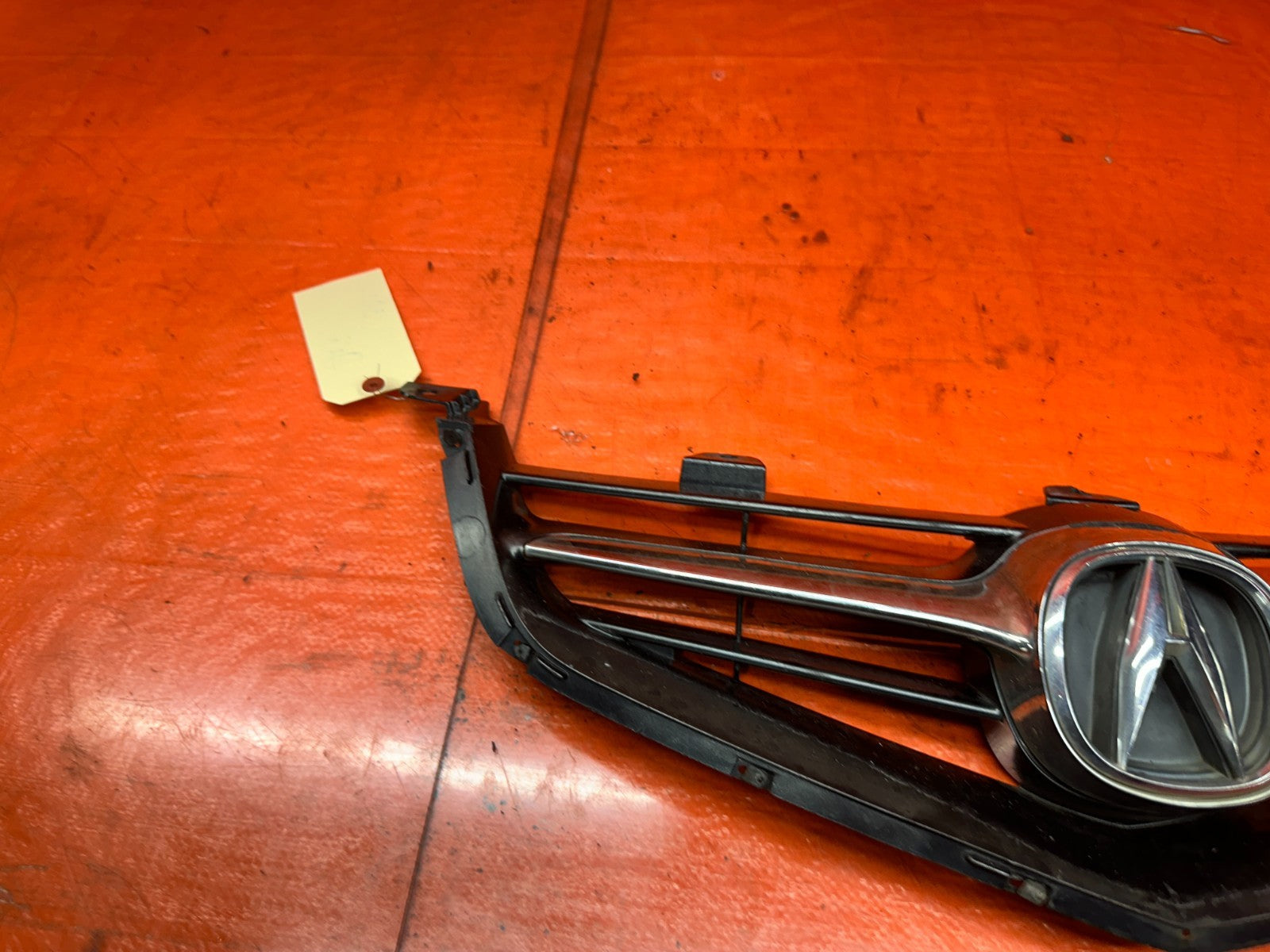 04-05 ACURA TSX 4D 2.4L K24A2 FRONT BUMPER UPPER GRILLE GRILL MOLDING OEM #34210
