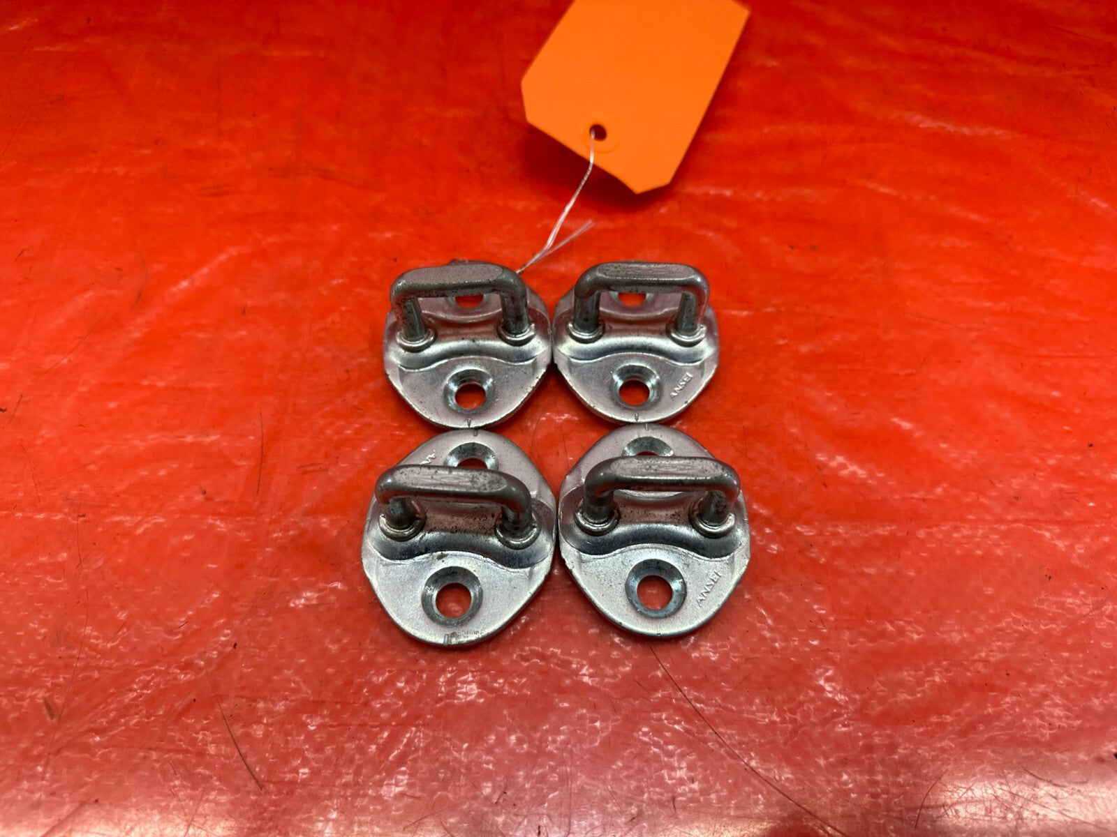 08 15 LANCER EVOLUTION X EVO 10   TRUNK STRIKER HOOK LATCH LOCK   OEM #2175