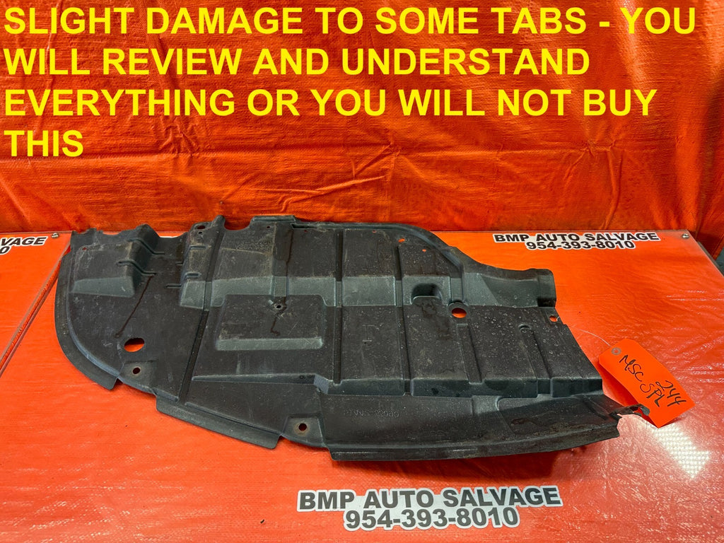 07 09 LEXUS ES350   DRIVER LEFT UNDER ENGINE COVER   OEM FACTORY #2440