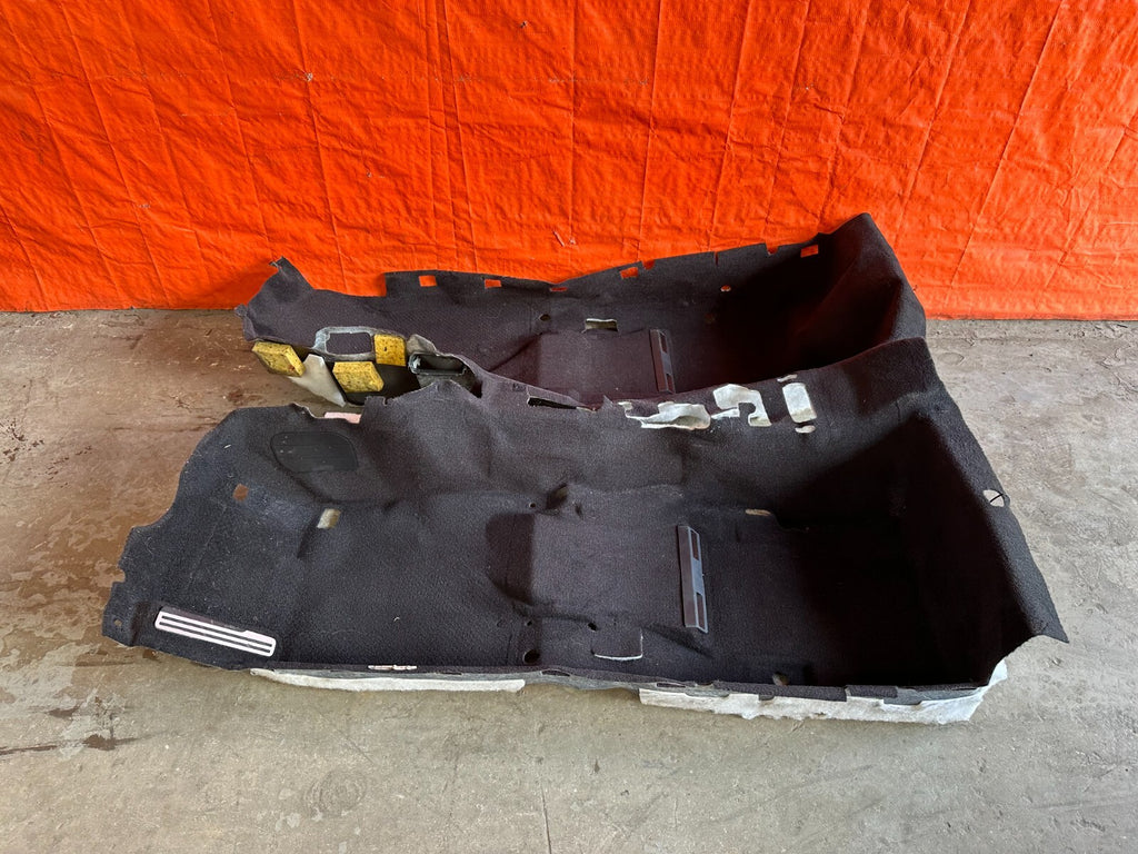 09 15 INFINITI G37 CONVERTIBLE   INTERIOR FLOOR CARPET RUG MAT   BLACK   OEM 2321