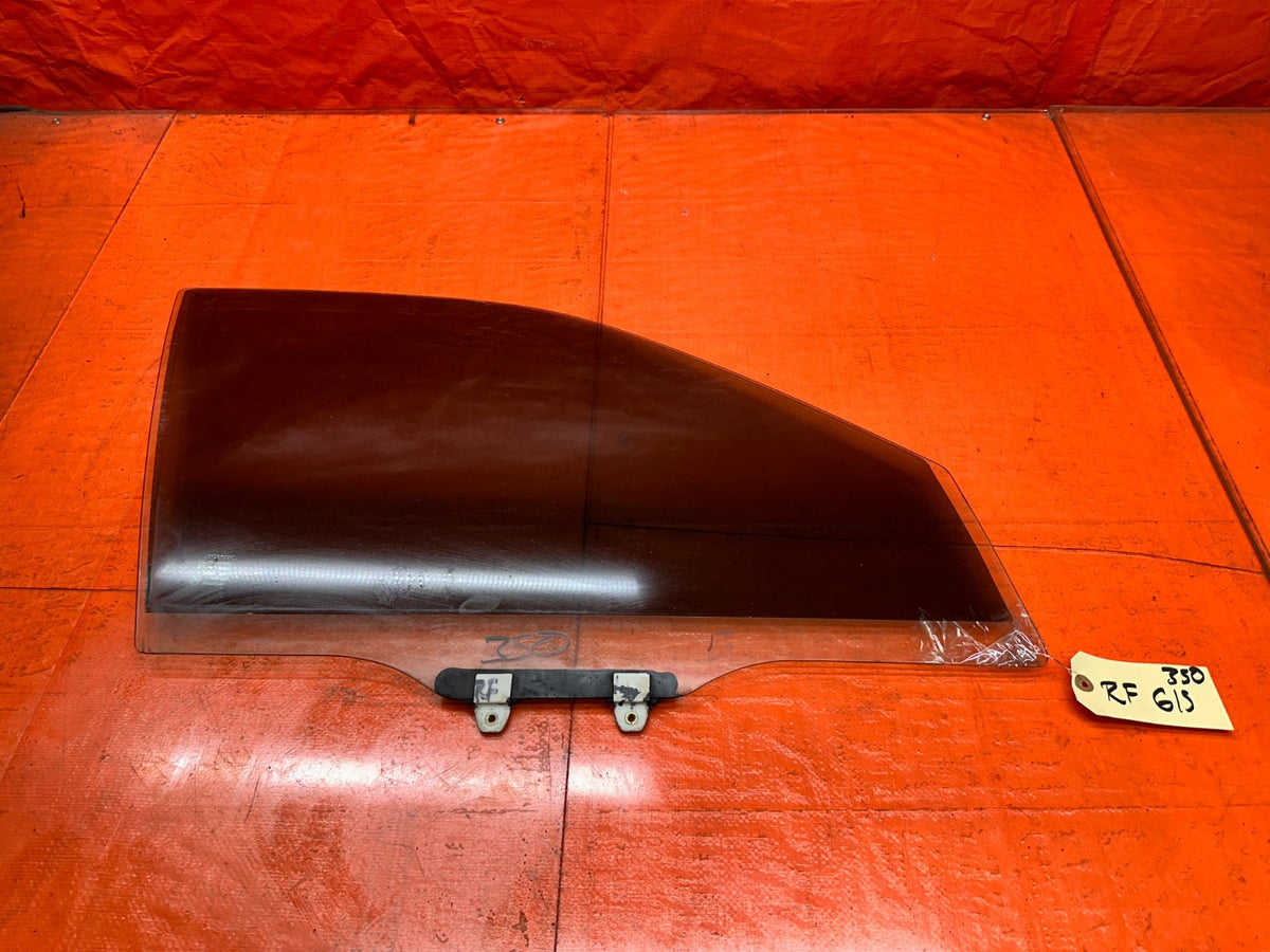 96-00 HONDA CIVIC 4D SEDAN LEFT DRIVER FRONT DOOR WINDOW GLASS PANEL OEM #3507