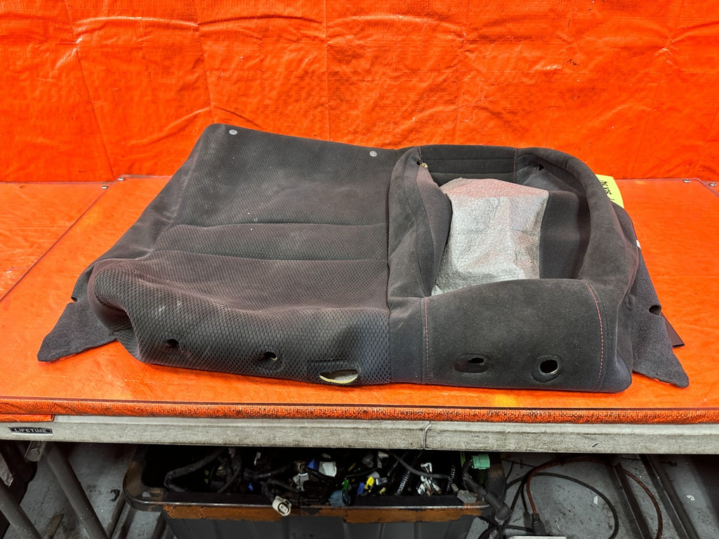 07-08 HONDA CIVIC SI SEDAN - LEFT REAR UPPER SEAT SKIN COVER FABRIC CLOTH - 3006