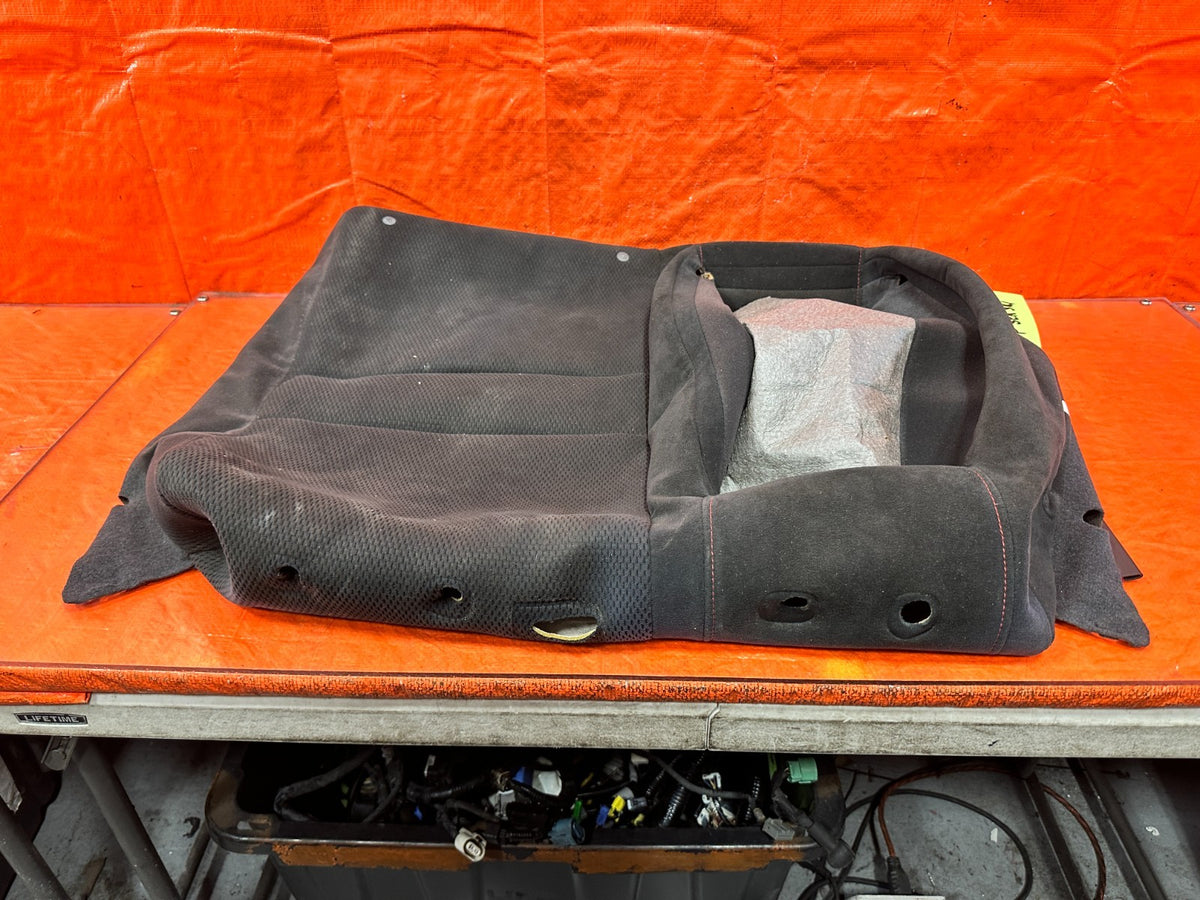 07-08 HONDA CIVIC SI SEDAN - LEFT REAR UPPER SEAT SKIN COVER FABRIC CLOTH - 3006