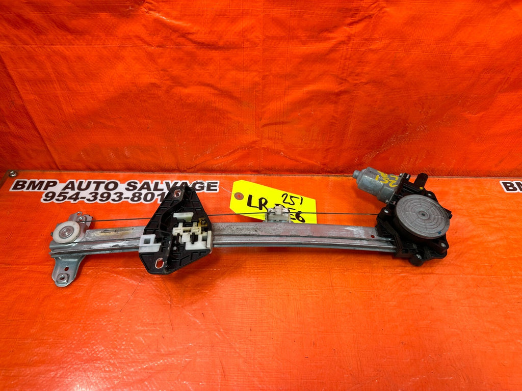 08 12 HONDA ACCORD SEDAN LEFT REAR    WINDOW REGULATOR W/ MOTOR   OEM #2510