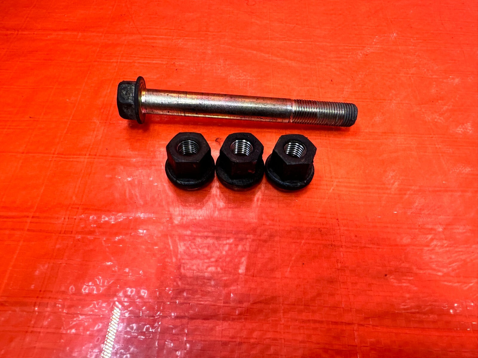 92 96 HONDA PRELUDE   RIGHT TRANSMISSION MOTOR MOUNT BOLTS HARDWARE   OEM 2734